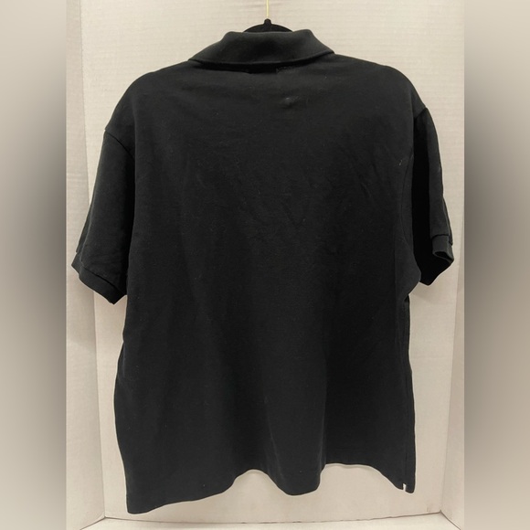 Mens Lacoste black polo shirt size 7(XXL) - Picture 4 of 8